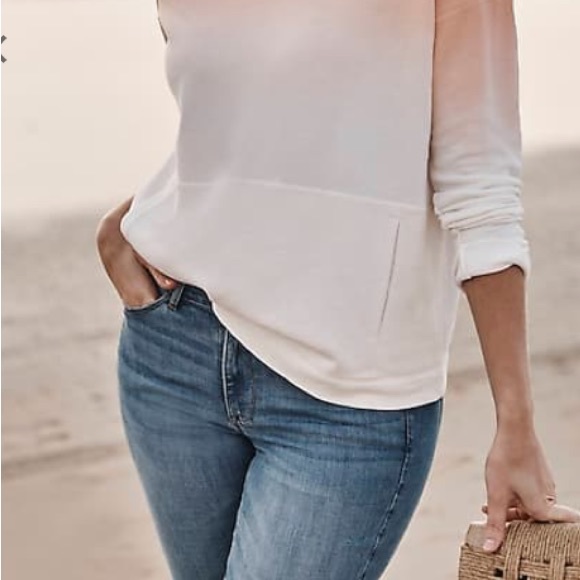 J Jill Jeans Classic Straight Leg Stretch Jeans Distress Wash Womens Size 8 - Picture 4 of 12